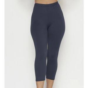 SOLMI Blue Capri Leggings